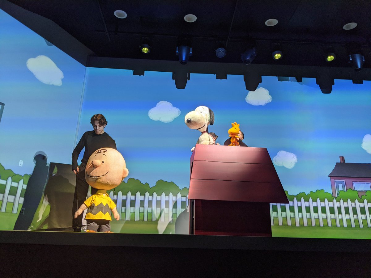 bonzack's tweet photo. Thank you @ExploreSpaceKSC for inviting the @LMSpace employees in the @NASA_Orion for the grande premier of @Snoopy  show, "All Systems Go"

It was amazing! Everyone needs to see this show about the Charlie Brown and his friends who are helping with @NASAArtemis. https://t.co/VM76YL3Esd