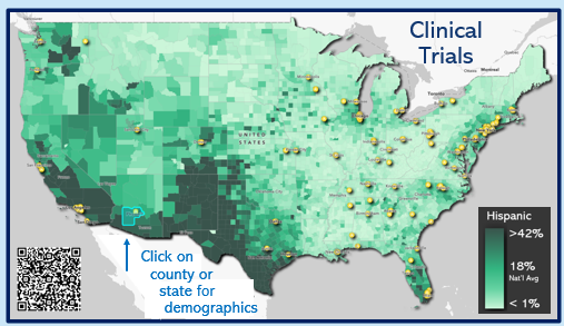 aVoice4ALS's tweet photo. @FDAPatientinfo @US_FDA 19% of US population = #Latinos
🔹#ALECT2 amyloidosis  almost exclusively impacts #MexicanAmericans
🔹88% of amyloidosis in the SW is ALECT2
🔹No ALECT2 trials

Consider locations of all #Amyloidosis trials. Sparse among high density Latinos populations in the SW

#DEI #Diversity https://t.co/t5Gr4byxif