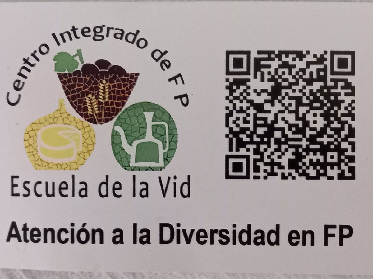 🔷️Atención a la Diversidad en centros de FP. 🔷️
 🔹️<a href="/cpifpvid/">CPIFP Escuela de la Vid</a> nos enseña su modelo pedagógico en #AULA
🔹️ODS 4: Busca garantizar una educación inclusiva y equitativa
🔹️ODS 4.4. Aumentar el número de jóvenes  y adultos con competencias profesionales
#IF_CMadrid <a href="/IFEMA/">IFEMA MADRID</a>