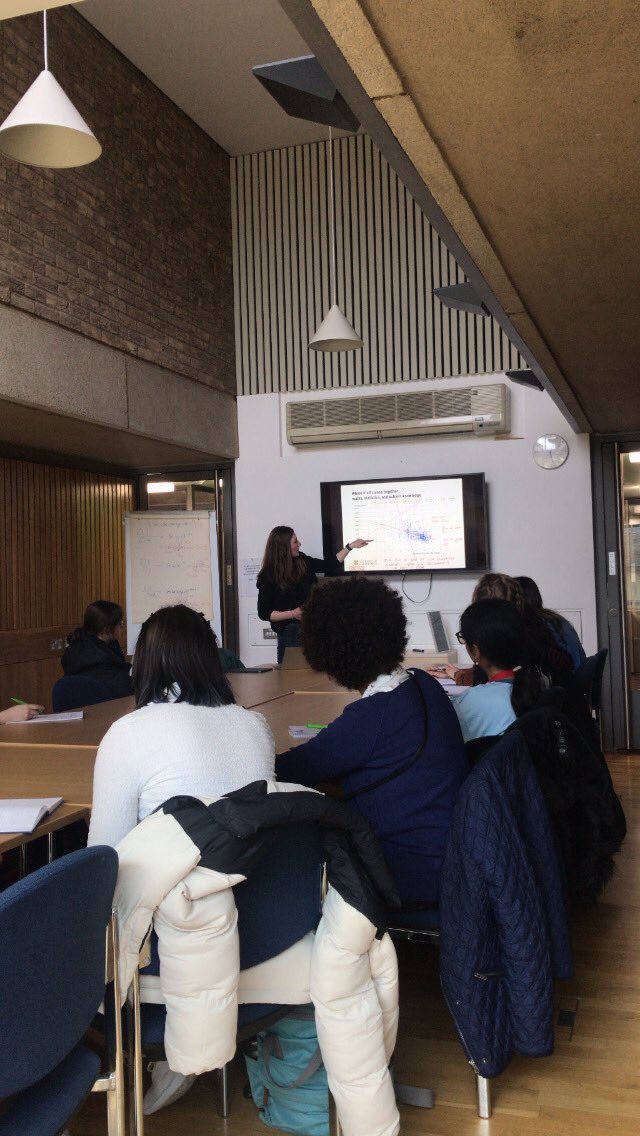 Here’s a question, Twitter: 

Why are partial derivatives useful when trying to understand the influence of different factors in a model? Any important examples?

@CaroESchmidt and our #womeninmaths Year 12s are problem solving in #landeconomy  and await your answers!