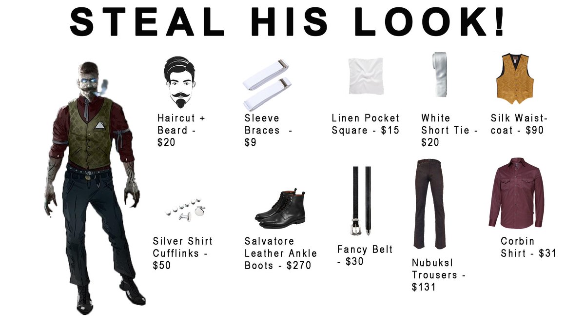 HardWest2's tweet photo. Total look $666. 
Total cost - your soul. https://t.co/XNGdD3KNSa