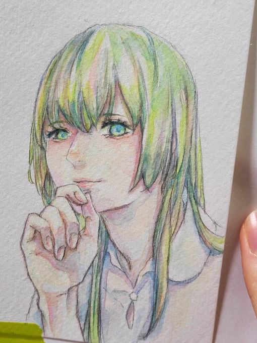 何年前のか分からない水彩の原画が出てきたw 