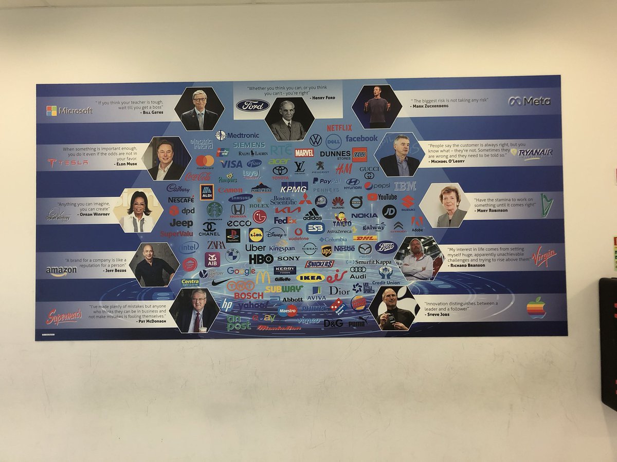 imagedepot73's tweet photo. Just installed another panel @PresAthenry for the Business Department. A Bill Gates quote from the panel - if you think your teacher is tough wait till you get a Boss. https://t.co/nESmzHNHA6