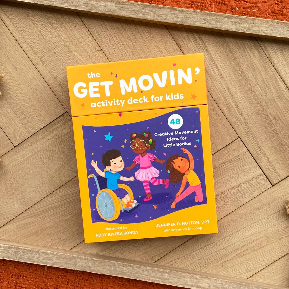 We are so excited to share that The Get Movin' Activity Deck for Kids has been awarded a National Parenting Product Award (NAPPA)! This unique children’s movement and play deck by @DrJpop  features 48 cards with practices &amp; activities for all abilities: shmb.la/get-movin