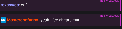 RechallengeTV's tweet photo. 2/3 people in this clip think I'm a closet cheater. Even after watching my stream and talking in my chat for an hour. https://t.co/zzacBdCiWi