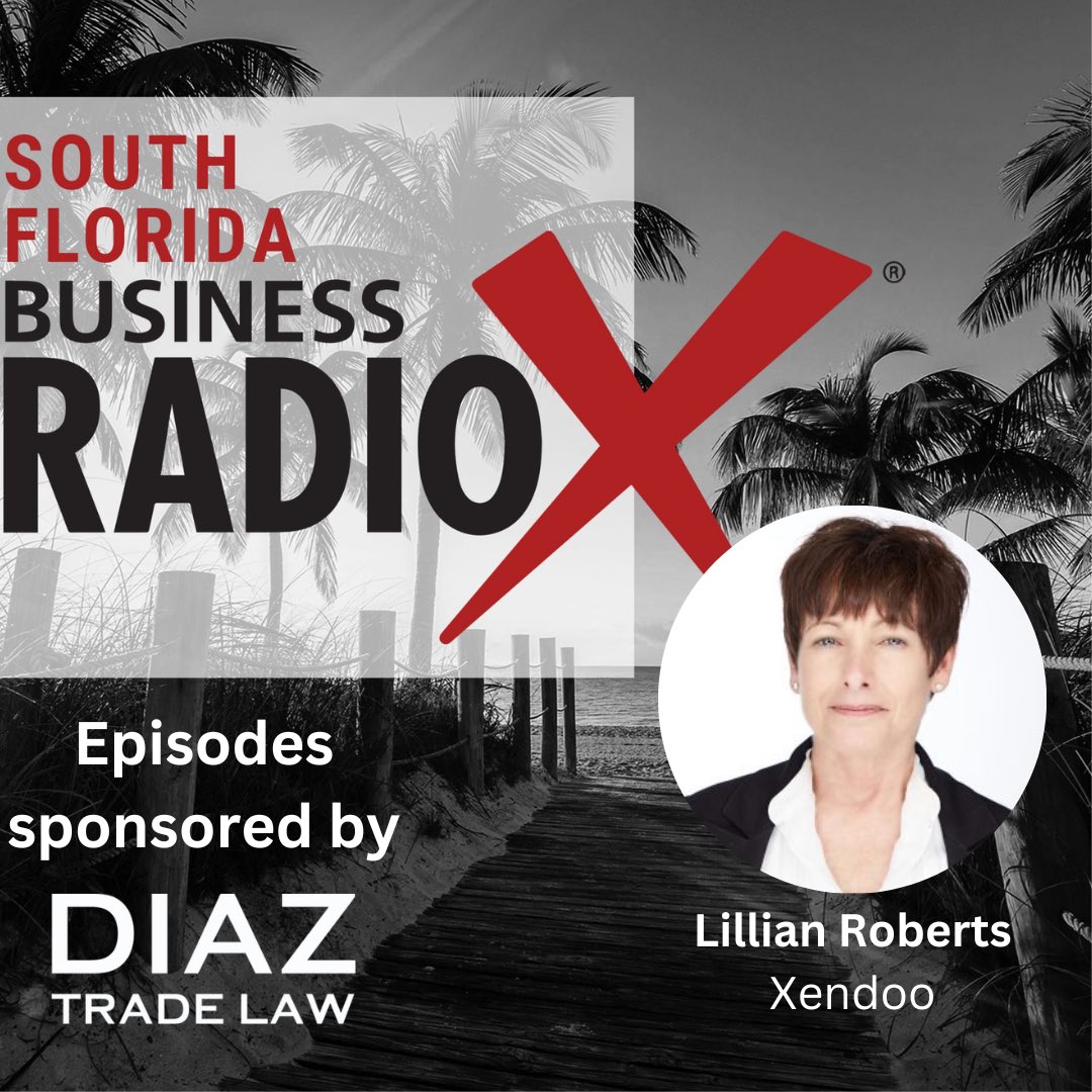 DiazTradeLaw's tweet photo. Diaz Trade Law proudly sponsors Business Radio X. Check out this episode featuring Lillian Roberts, the Founder & CEO of @Xendoo.
#YourCustomsExpert #DiazTradeLaw #DTLRocks https://t.co/6f5rnDoNLq