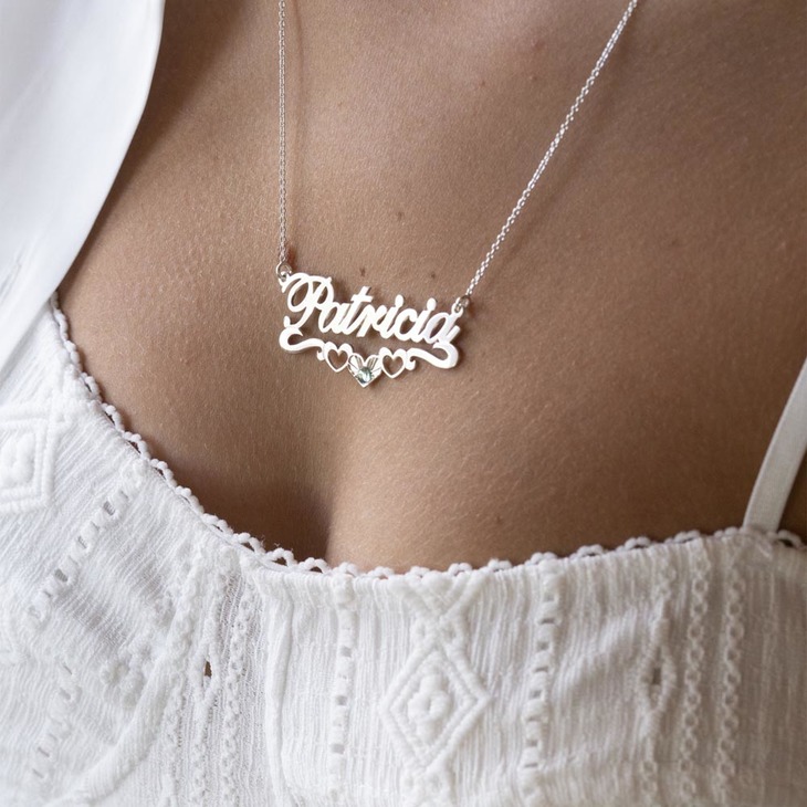 OphiriaGroup's tweet image. Skip the generic, jewelry that&apos;s made for you. #jewelry #necklaces #PersonalizedName #jewelrytrends #customjewelry #personalizedgift #weddinggift #anniversarygift #giftsforher #silvernecklace #statementnecklace #customnamenecklace