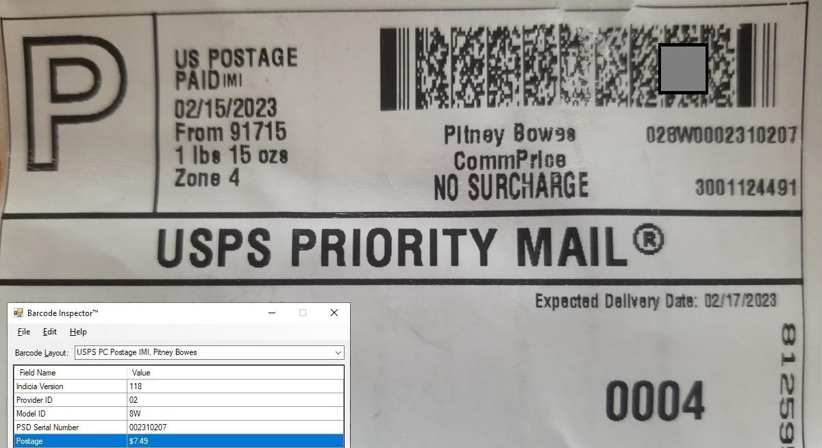 PostageAuditor's tweet photo. USPS Postage Reseller NSA Report
Pitney Bowes
Priority Mail, 2 lb - Zone 4
Mailing Date: 02/15/2023
NSA Price: $7.49
Published Price: $8.74
Reseller Profit: $1.25 (14.3%) https://t.co/rzXUcWNKUq