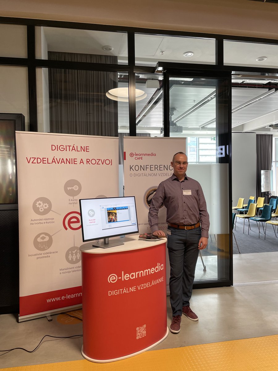 elearnmedia's tweet photo. A few photos from yesterday's LEARN &amp; TECH 2023, brought to you by our long-time partner Firemní vzdělávání. 
We are glad that we could participate in this event as a co-organizer.
A strong community of professionals who care about quality education met again in Bratislava. https://t.co/TIktM7AmcJ