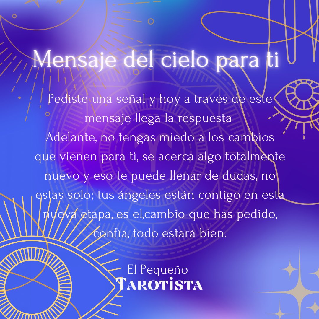 TarotistadelSol's tweet photo. Hoy, Los Ángeles tienen un mensaje para ti✨ https://t.co/EBguvUr7Xb