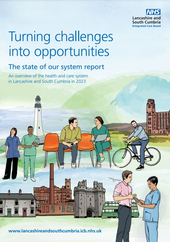 This week I published an honest assessment of the state of the health and care system in our region. It's called ‘Turning challenges into opportunities: The state of our system report’ and I will be presenting it at the ICB board next Wednesday.
lancashireandsouthcumbria.icb.nhs.uk/news-and-media…