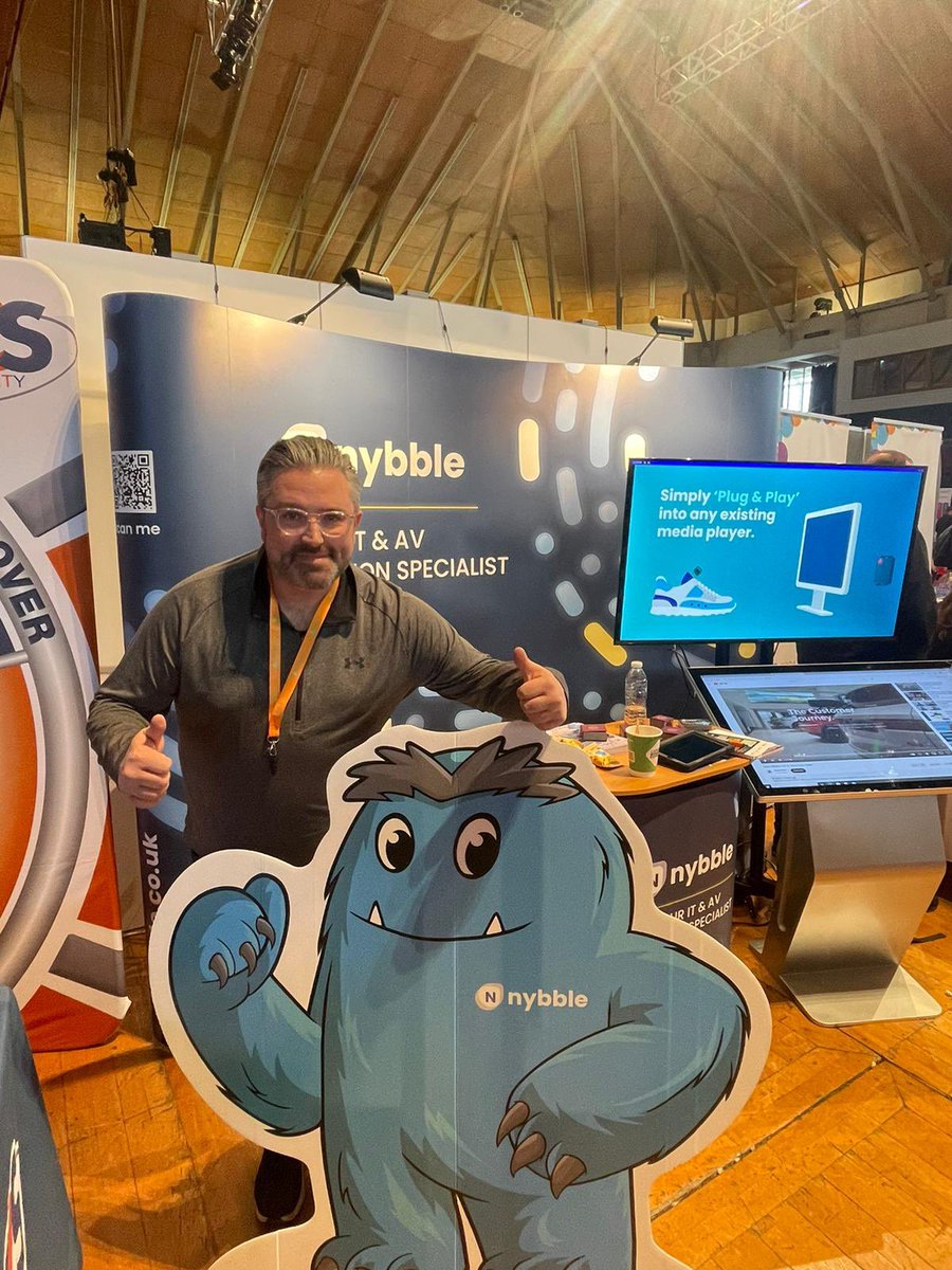 NybbleLtd's tweet photo. What an amazing day! 

Thank you to everyone who stopped by our stall and made today a success. 
Let's keep working together to drive innovation and growth in the business world!

#LBE2023 #NybbleIT #NybbleAV #Elbbyn https://t.co/3fjEPGQD2j