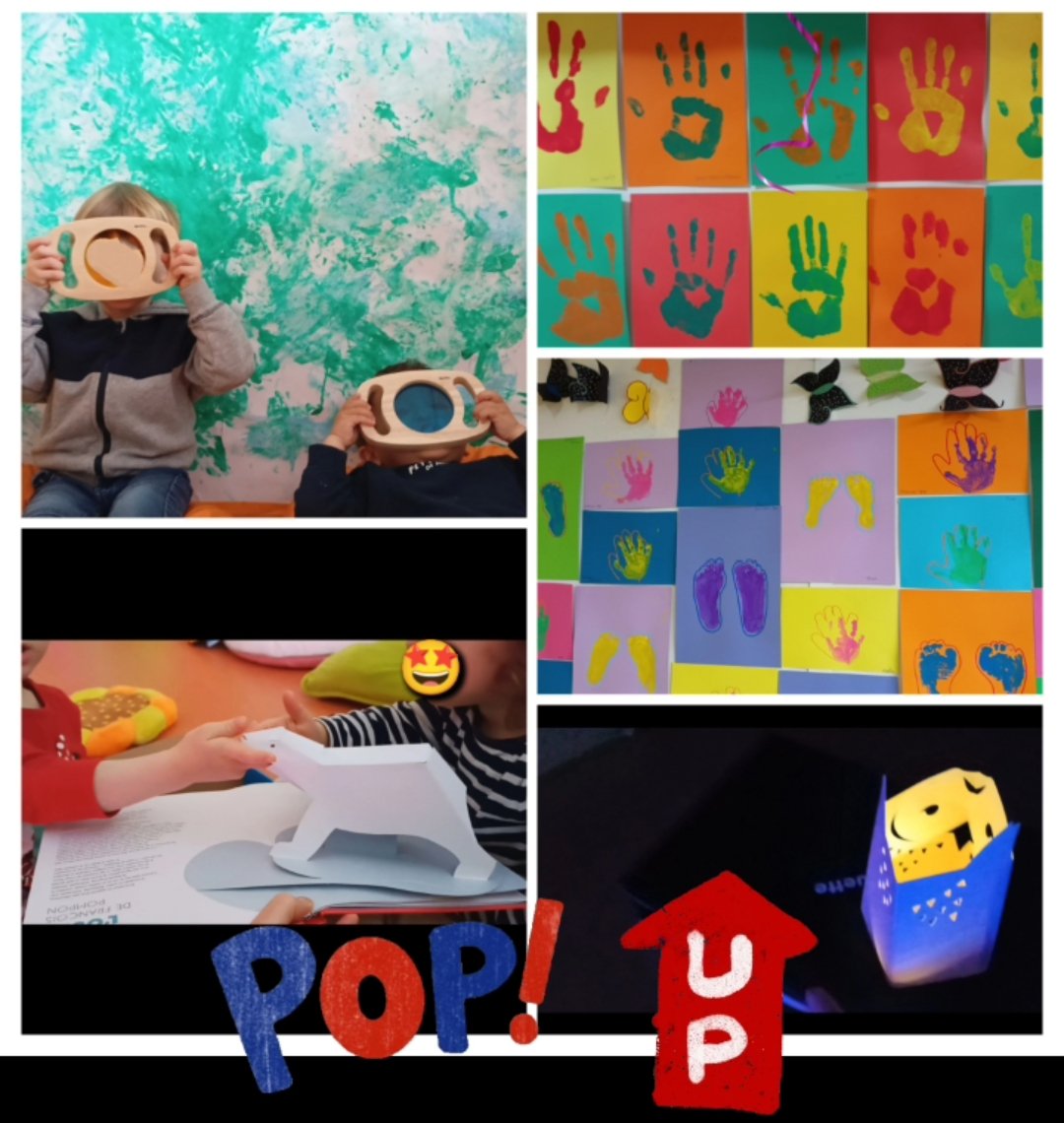 Dernière journée SNPE 🤩 micro -crèche Les Loup'ings .
Les couleurs  "Pop "et Lectures de livres Pop up! 
<a href="/SNPEofficielle/">Semaine Nationale de la Petite Enfance</a> <a href="/ADMRun/">ADMR</a> @Admr65