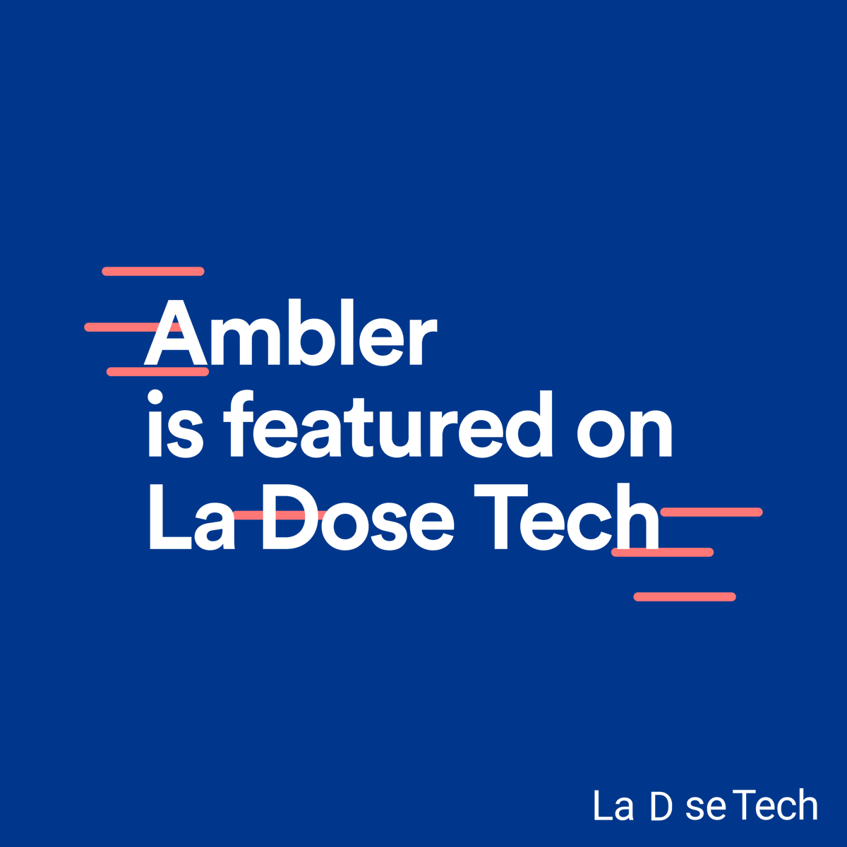 La Dose Tech (@ladosetech) on Twitter photo 🚑 Ambler est l'app de la semaine !
Comment Ambler a développé une plateforme qui permet aux établissements de santé de prescrire et commander un transport sanitaire ?
Rejoignez <a href="/LaDoseTech/">La Dose Tech</a> 👉 bit.ly/3WAM4xX
Merci à Thomas Bournac de s'être prêté à l'exercice ! 🚑 Ambler est l'app de la semaine !
Comment Ambler a développé une plateforme qui permet aux établissements de santé de prescrire et commander un transport sanitaire ?
Rejoignez <a href="/LaDoseTech/">La Dose Tech</a> 👉 bit.ly/3WAM4xX
Merci à Thomas Bournac de s'être prêté à l'exercice !