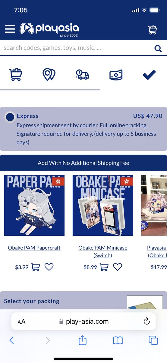 MatthewMcF's tweet photo. @Wario64 Doesn’t qualify for free shipping and is express only? 47 dollars to get it to the Midwest wtf https://t.co/XlfeJtt5tO