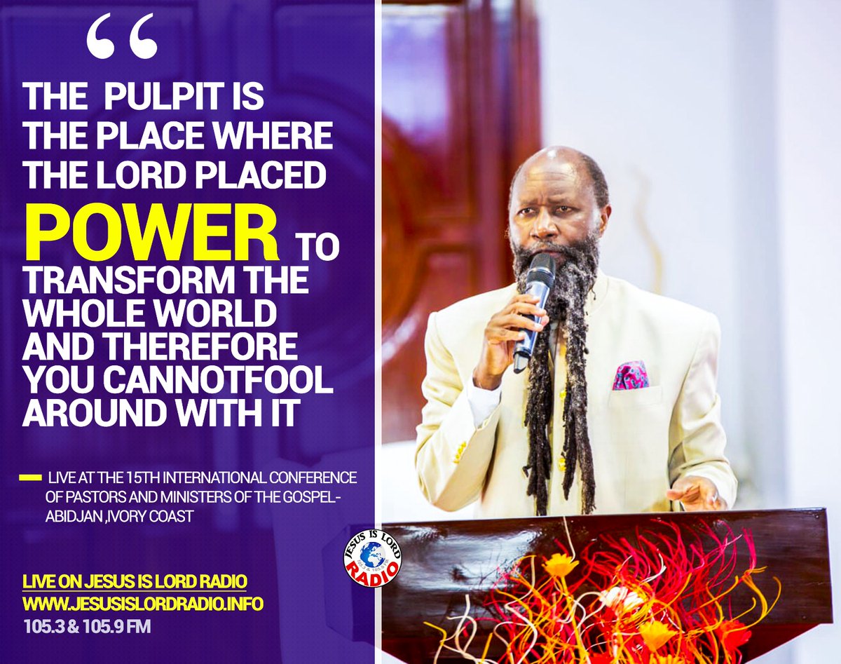 Partson87474054's tweet photo. The Pulpit is where there is power of Yahweh for transformation in the church at the present age.
#Day2WordExposition https://t.co/ICghf7DJ85