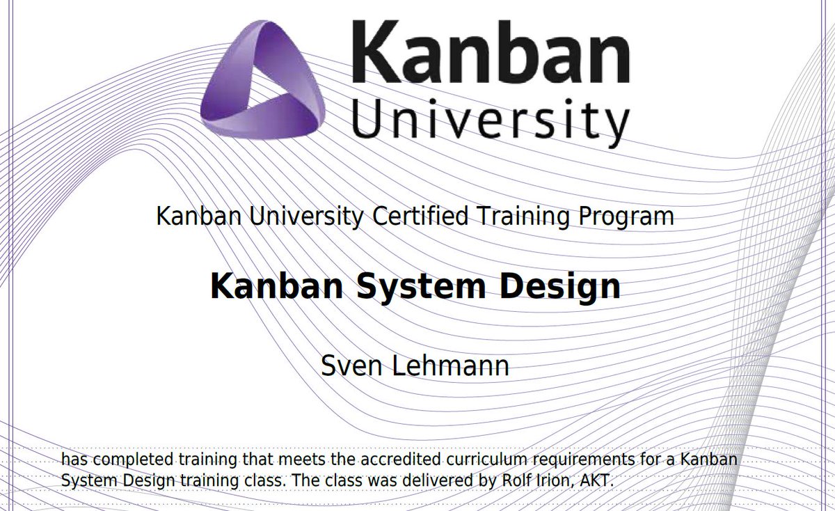 Besten Dank an <a href="/iri0nline/">R I</a> für das Training rund um #kanban - tolle Gruppe, die Köpfe haben konzentriert an den Kanbanboards der Zukunft gearbeitet. 😀<a href="/KanbanUni/">Kanban University</a>