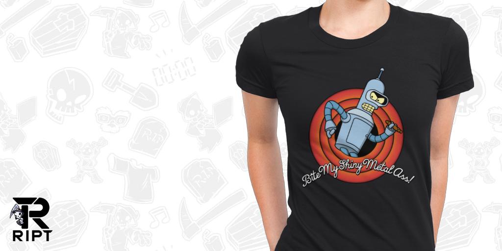 riptapparel's tweet photo. Get "Bite My Shiny Metal Ass, Folks!" by #Barbadifuoco at https://t.co/tOmwFEhnwg https://t.co/XU23xtnkYn