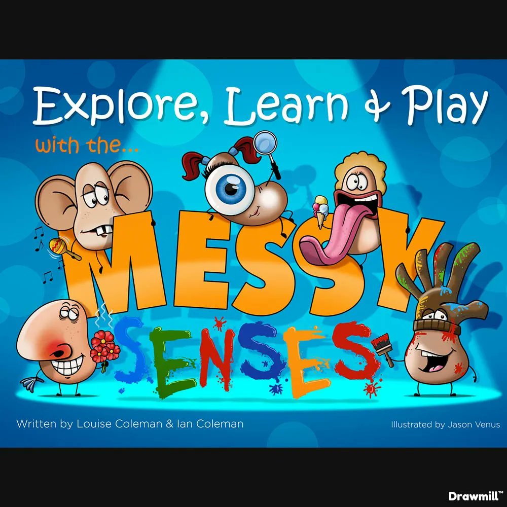 🖌🖍 Jay did some work for 'Messy Senses' 
They are sensory specialists, supporting babies, children, young people and adults and they are fabulous ..check them out 🍦 messy-senses.co.uk #Art #ArtForChildren #ArtForAdults #Books #Create #Creative #Creativity #Learn #Teach🧸