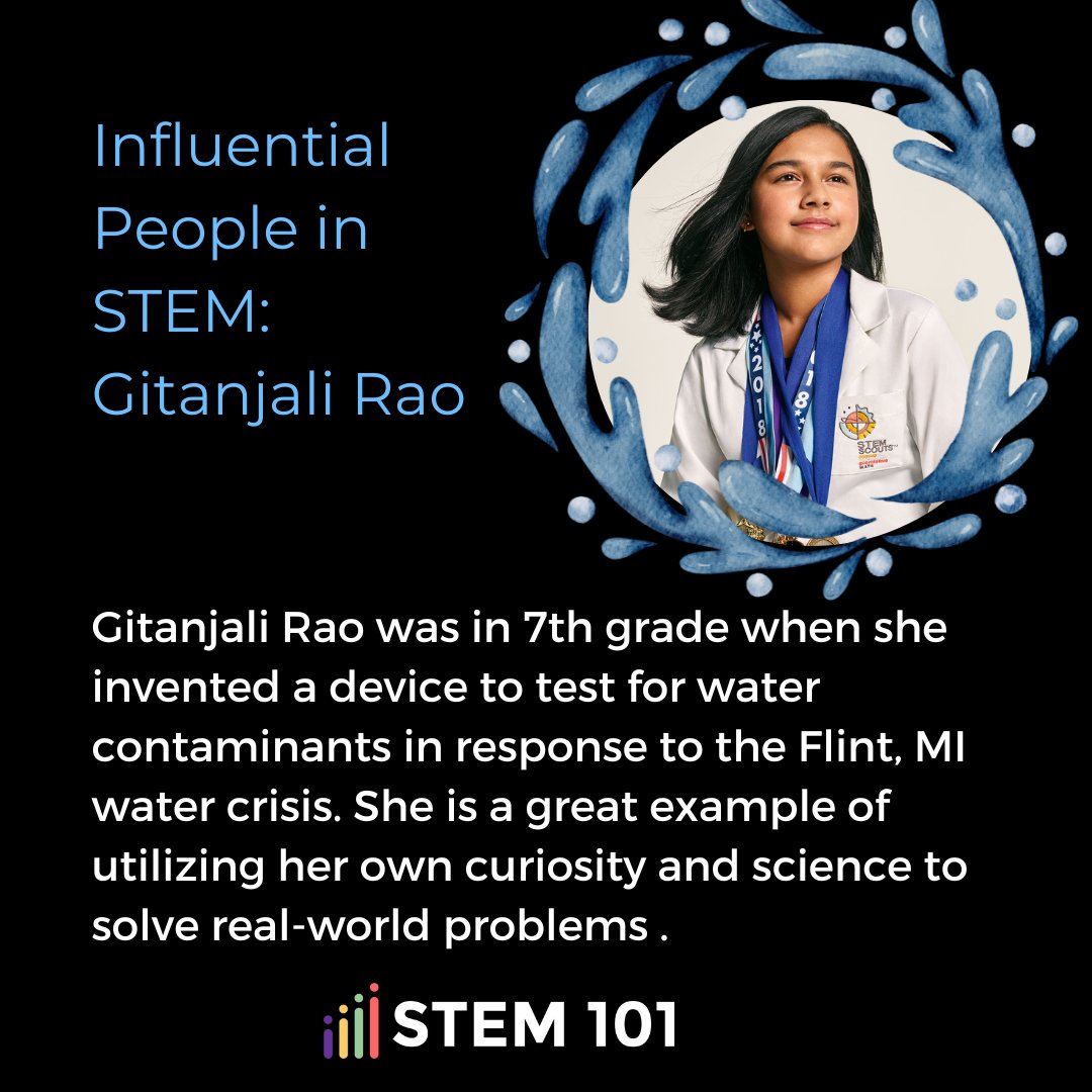 STEM101's tweet photo. Read more about her fascinating contributions here: https://t.co/ZoO049fs2p and we encourage you to share this week's Influential Person in STEM with friends, family, or students. You never know who you'll inspire to change the world! #STEM #inspire #girlsinSTEM #inventor https://t.co/dl7iCn88Yl