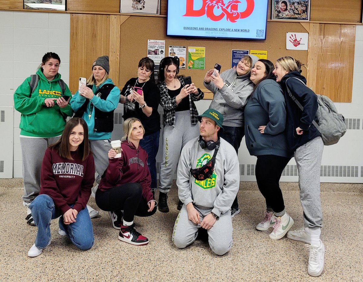 Amy Healey (@achealey) on Twitter photo Dress like a staff member day <a href="/LCVI_LDSB/">Loyalist C.V.I.</a>?? How about staff dressing as students!!! #slay Dress like a staff member day <a href="/LCVI_LDSB/">Loyalist C.V.I.</a>?? How about staff dressing as students!!! #slay