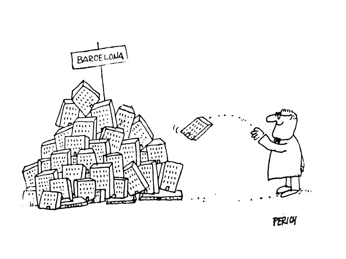 verdeguericard's tweet photo. La ciutat segons #Perich https://t.co/XgluUjiP23