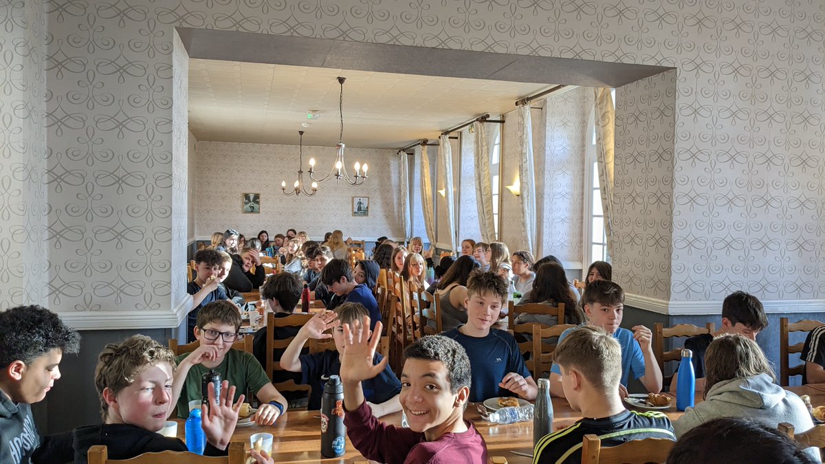 Bonjour from our Year 9 students in Normandy, France. Exciting day ahead visiting The Bayeux Tapestry. Aspire Achieve Enjoy