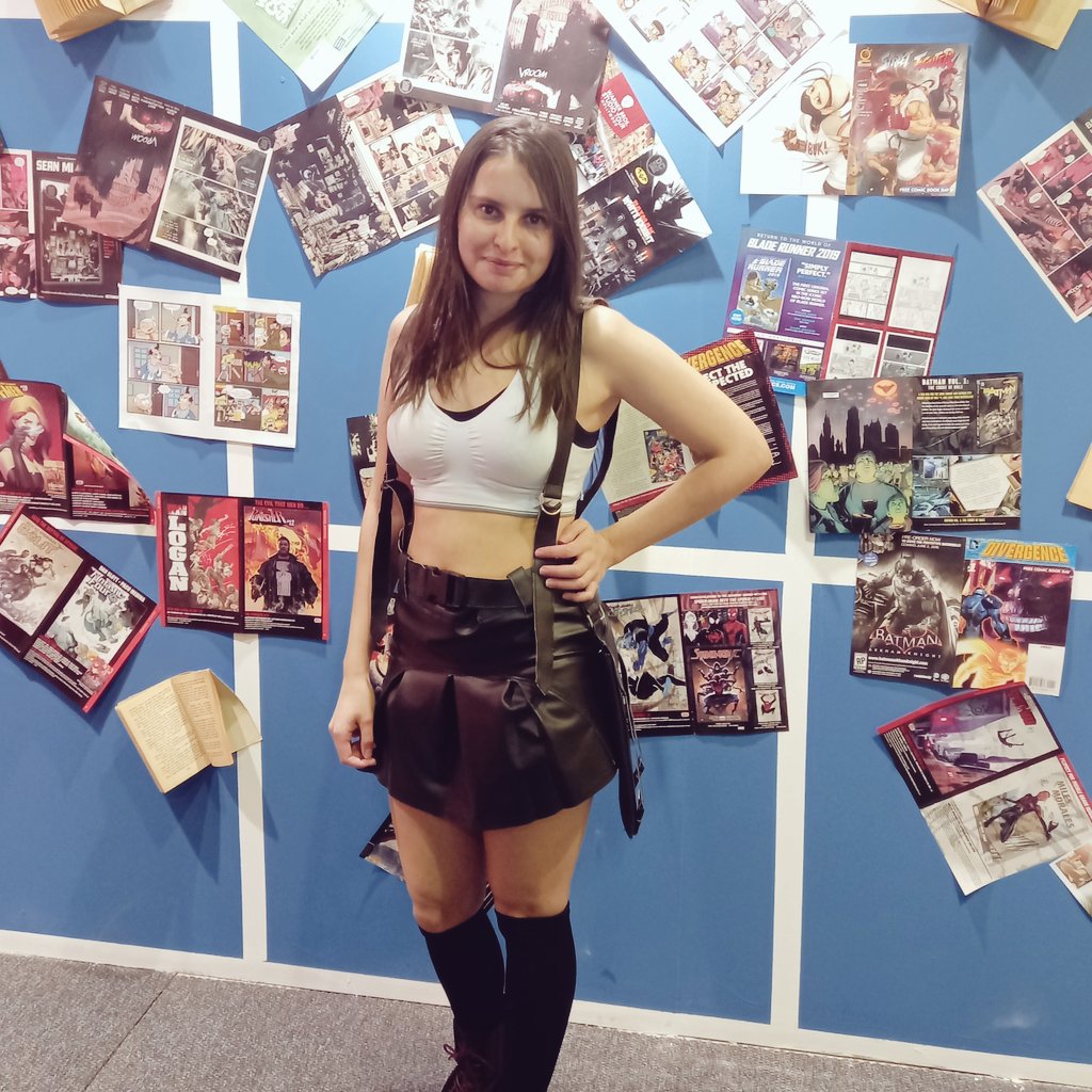 Throwback to #ComicCon2022 where I did my first #cosplay (Tifa from Final Fantasy). Excited for #ComicCon2023 in September!