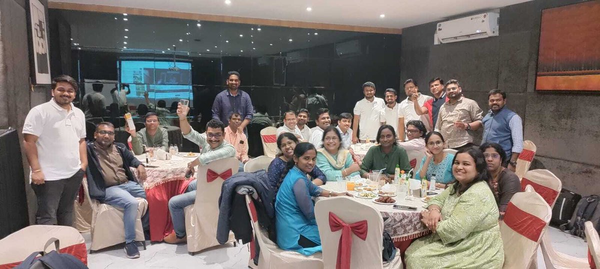 PosidexTech's tweet photo. A Glimpse of our LEADERSHIP #WORKSHOP held last week.
Leadership is viewed as a series of actions that includes influencing specific objectives and strategies of a group/organization and influencing the culture of the organization.
#posidex #leaders #activity #goals #leadership https://t.co/iifgBXyKXK