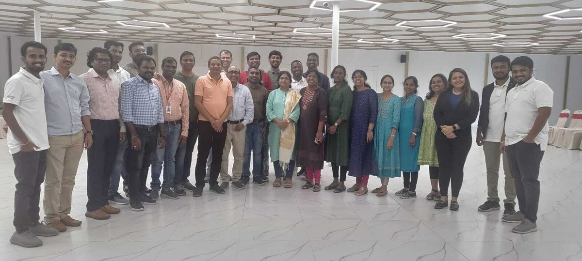 PosidexTech's tweet photo. A Glimpse of our LEADERSHIP #WORKSHOP held last week.
Leadership is viewed as a series of actions that includes influencing specific objectives and strategies of a group/organization and influencing the culture of the organization.
#posidex #leaders #activity #goals #leadership https://t.co/iifgBXyKXK