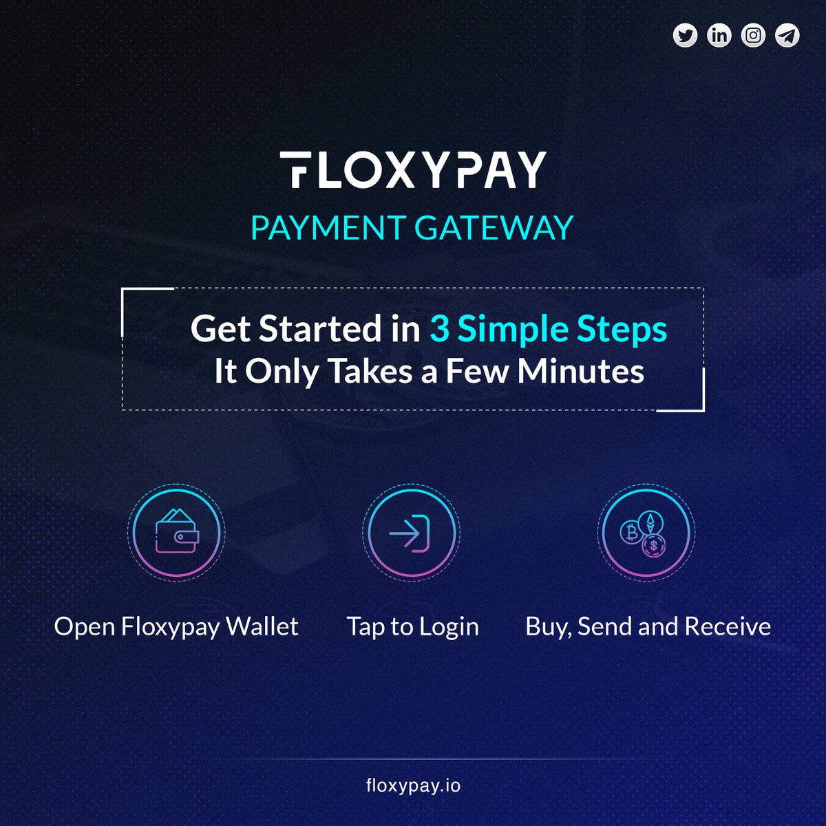 Set up your crypto game with Floxypay! 🚀🌟
Join the revolution now! 💰💸
.
.
.
#Floxypay #CryptoMadeEasy #GetStartedToday 
#cryptocurrencies #cryptopaymentgateway