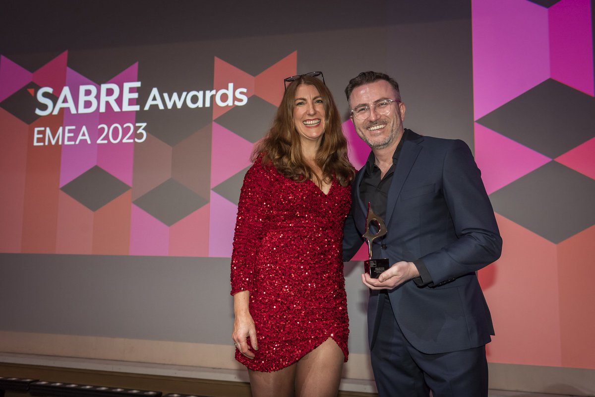 Icon_Strategies's tweet photo. #SABREAwardsEMEA 2023 dla @Icon_Strategies w kategorii Real Estate &amp; Construction za Polskie Miasta Przyszłości 2050 dla @saintgobain_pl 😍 https://t.co/XZoZNVrEyT