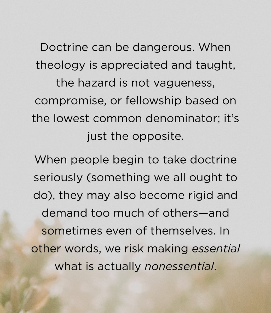 TruthForLife's tweet photo. For the Christian faith, the main things are the plain things, and the plain things are the main things. Nonessentials need not divide us. https://t.co/TQ0TugnKP5