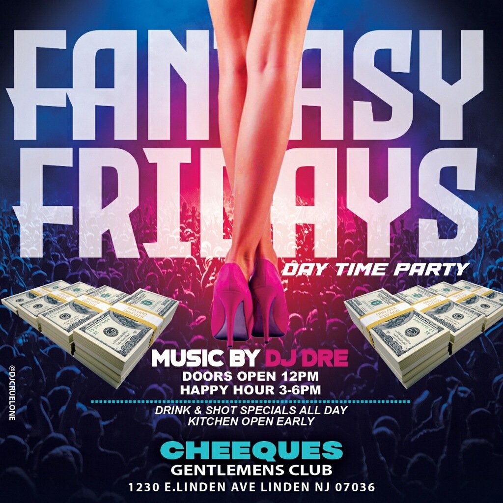 Today Today Today It's #FantasyFridays Daytime Edition <a href="/CheequesGoGoBar/">CheequesGoGoBar</a>