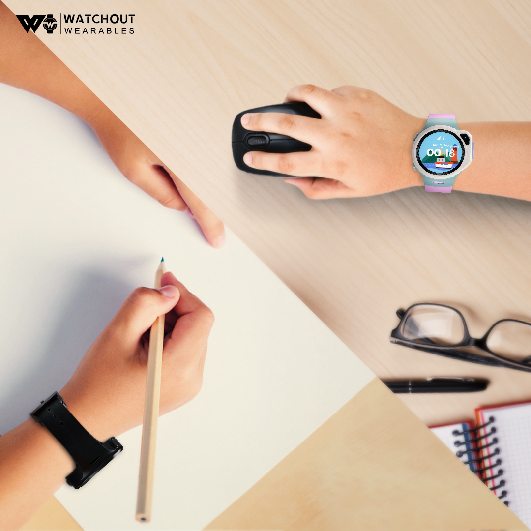 WatchOutWear's tweet photo. Unlock endless possibilities with our smartwatch – the perfect study buddy for your little ones! Now get ready to ace every test with our kids smartwatch by your side. 
.
.
.
#watchoutwearables #smartwatch #smartwatchforkids #technology #parenting #SmartStudyBuddy #sharktank https://t.co/xozNY63f0X