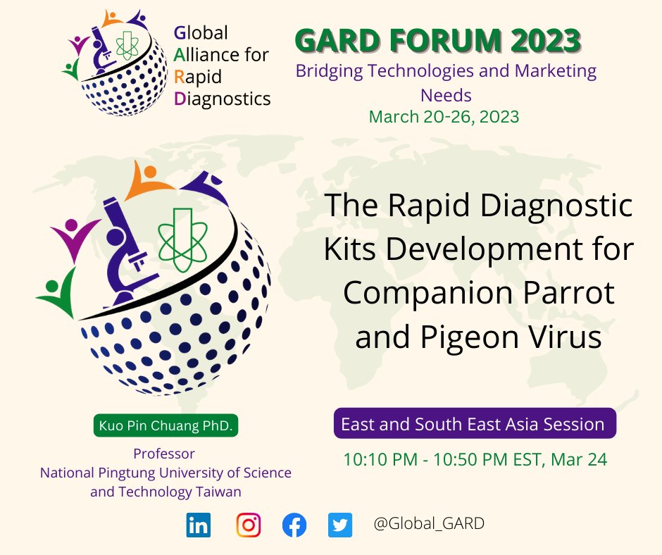 global_gard's tweet photo. 🤝🤝Ready to meet and connect with other like-minded individuals in research? Register now for our virtual event. Join East and South East Asia Session. @UPCPH @DLSUManila
Free Registration at https://t.co/wGKV318zNI
#GARD2023 https://t.co/Sj5VCD4eWr