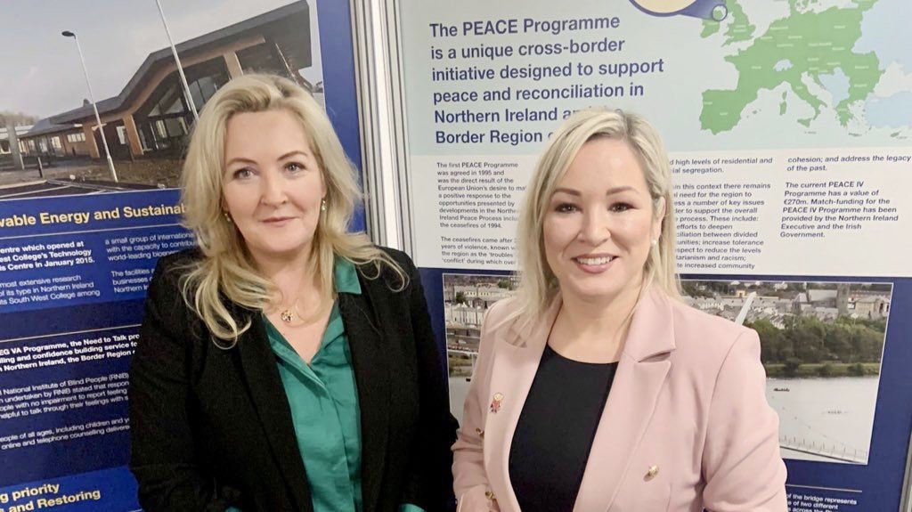 Delighted the Financing Agreement for the £1bn PEACE PLUS Programme has been agreed by the EU, Irish &amp; British Governments, &amp; Executive.

This investment will grow our economy, regenerate communities, &amp; better people’s lives.

Looking forward to getting this programme underway!