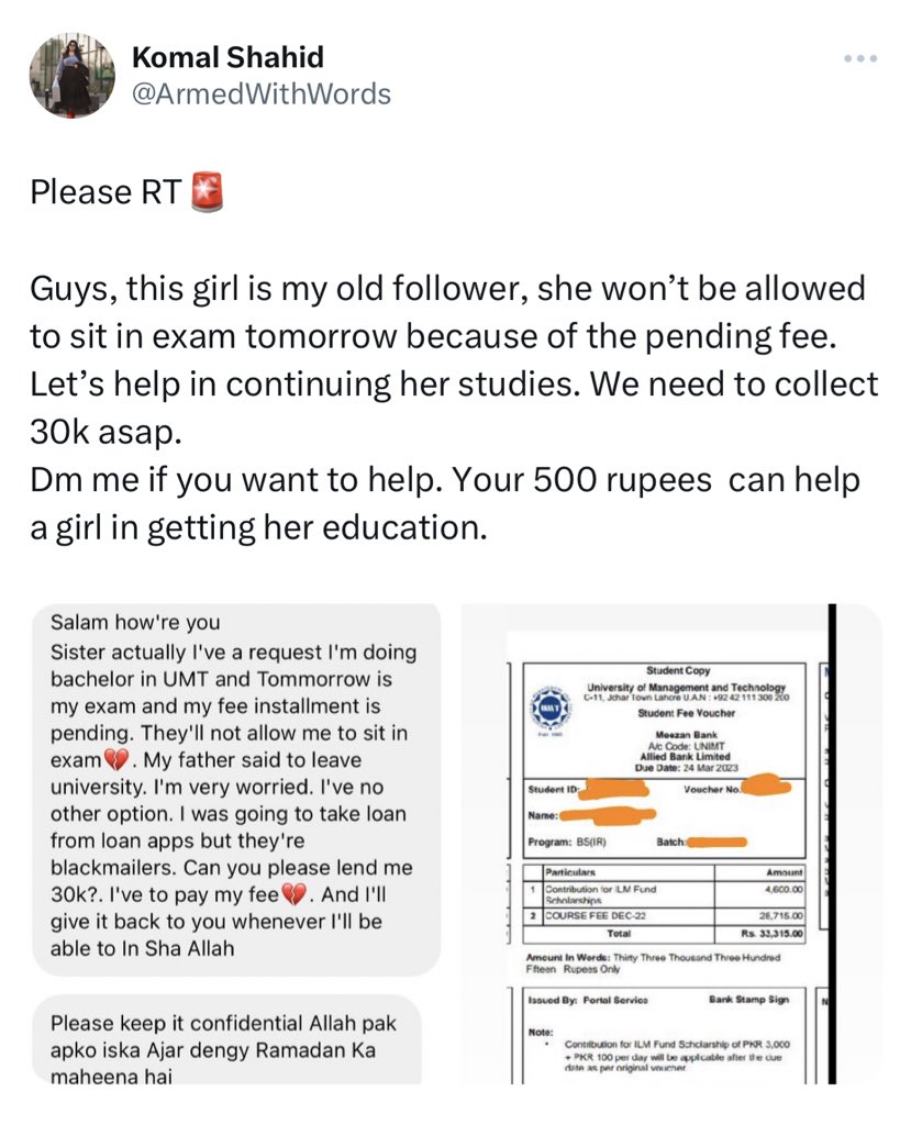 ArmedWithWords's tweet photo. Thankyou everyone who helped this girl. ♥️
I’m blessed to have a Twitter family who helps me in using this platform the way I have always wanted to use it. You’re all heroes. I love you guys. I know how getting help feels like, this is why I want to be that help for others too. You’re all a part of this beautiful family, those who donate & those who like, retweet and spread the message. Thankyou! 🫶 Lots of love.