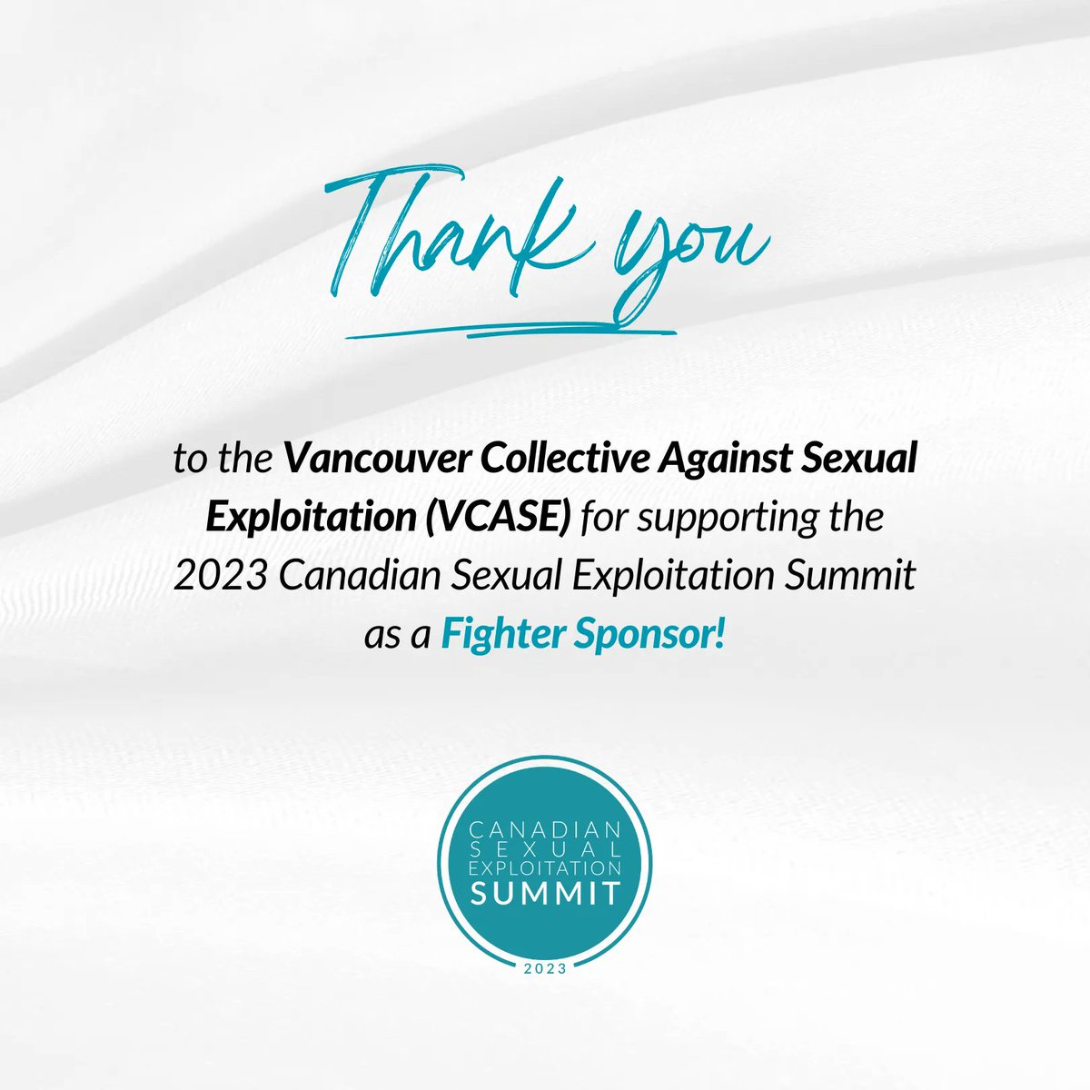 DefendDignity's tweet photo. Thank you to Vancouver Collective Against Sexual Exploitation for supporting the 2023 Canadian Sexual Exploitation Summit as a Fighter Sponsor! Learn more about their work at https://t.co/ZpCNmmolGy
Interesting in sponsoring #CSES2023? Visit https://t.co/Uez9hSdhzn https://t.co/NizUxxctjh