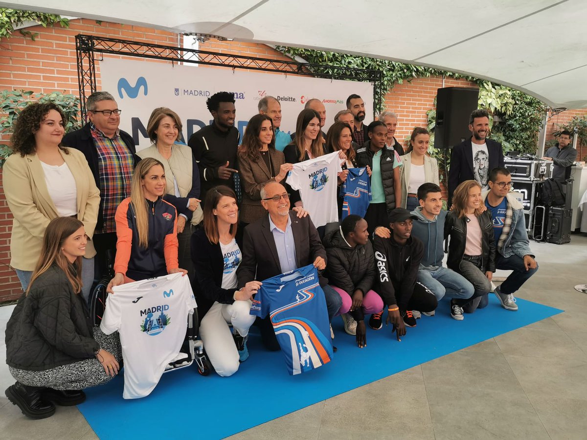 ProFuturo_'s tweet photo. Hoy se ha presentado oficialmente nuestra #CarreraProFuturo en un acto institucional para dar el pistoletazo de salida a la VII edición.

🗓️¡Nos vemos este domingo 26 en las calles de Madrid!

#EducarTransforma #EducaciónDigital https://t.co/qyTci5j2hm