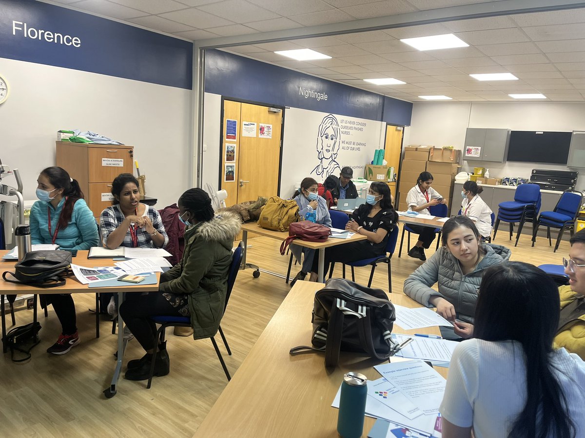 TamplinRachel's tweet photo. A great turn out for todays nursing career prospects marketplace and workshop ✨ Thank you to all our specialist nurses who came to support and inspire, the feedback we received was great! I am glad to hear our AHP’s are wanting to join next! @sashpdteam @sashnhs @KPOteam_SASH https://t.co/B6NqrLOphO