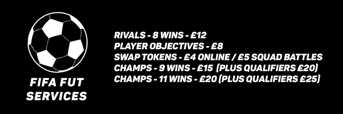 FifaFutServic3s's tweet photo. We have spaces available if you need  Qualifiers + FUT Champs needing done for FUT BIRTHDAY 🥳
Send us a DM. Then one off our trusted team members from us or @FttamServices will get back you 👌
On either Playstation / Xbox / PC
#FIFA23 #FUT23 #FutChamps https://t.co/EKAv4Cvm3x