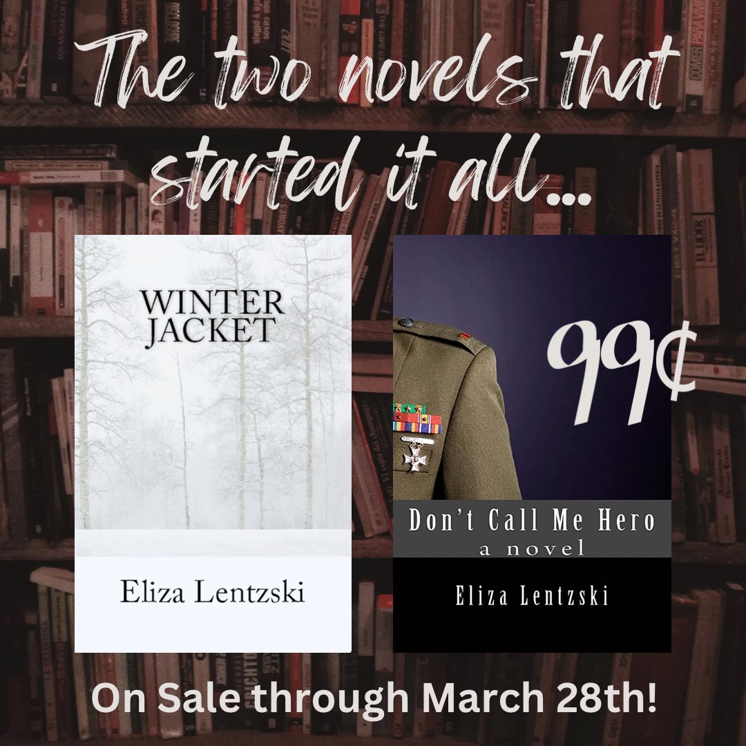 Don’t miss this sale! Today through March 28th, get your forever copies of Winter Jacket and Don’t Call Me Hero. They’re only 99 cents as part of @IHeartLesfic’s Book Bargain Bonanza 🤯 

iheartsapphfic.com/2023/03/24/mar…

#wlw #lesfic #sapphicbooks #sale #WinterJacket #DCMH #ireadindies
