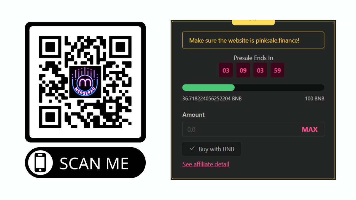 evancrypt's tweet photo. @Mergepad's $MGPAD tokens #FairLaunch is LIVE now on @pinkecosystem 🚀
Early investors will get an exclusive Gift 🎁
✨MergePad Membership #NFT ✨
#HODLing these #NFTs would give Guaranteed Allocations to upcoming projects on #Mergepad ⚡
Sale:https://t.co/KmizePQBbW https://t.co/1wO6xr9iY4