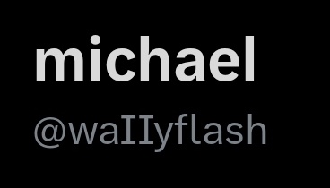 waIIyflash's tweet photo. new update ruined my @, nice https://t.co/a8K4AQW7Vb