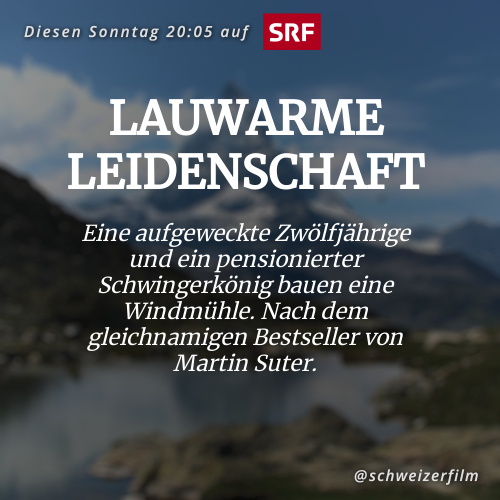 Eine aufgeweckte Zwölfjährige und ein pensionierter Schwingerkönig bauen eine Windmühle. Nach dem gleichnamigen Bestseller von Martin Suter.