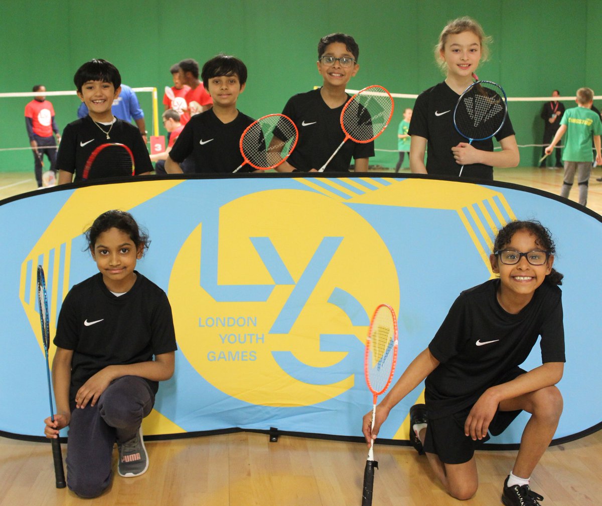 SportMPS's tweet photo. We are so proud of our @LKS2Manorfield pupils who attended the @LdnYouthGames Badminton Festival representing @TowerHamletsSSN. They performed incredibly well during the festival drills, won all of their matches and came home with the silverware! @BadmintonEnglnd https://t.co/59nsK09nZf