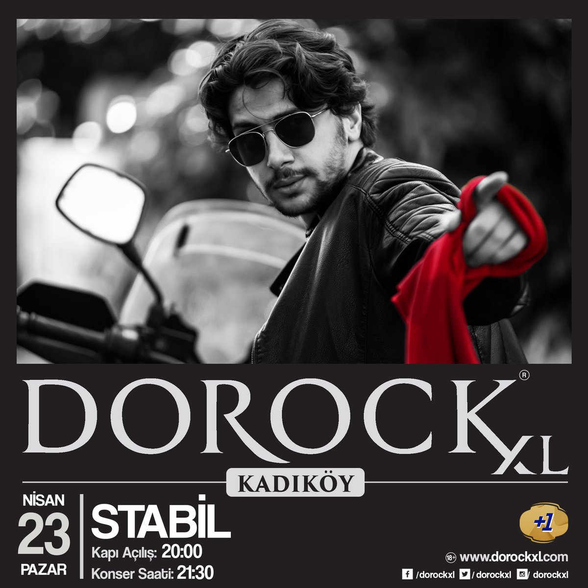 Stabil, 23 Nisan Pazar saat 21:30’da Kadıköy Dorock XL sahnesinde!

Biletler Biletix, Bubilet ve Dorock XL Kadıköy gişelerinde.

#DorockXL #DorockXLKadıköy #stabil #artıbir #kadikoy #i̇stanbul @stabilbakunin