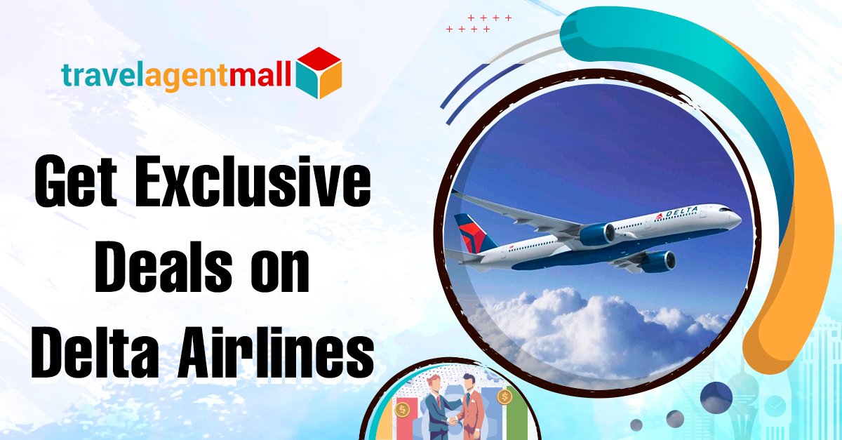TravelAgentMall's tweet photo. Contact us now to know more about our exclusive deals on Delta #Airlines flights and Delta Airlines #consolidator tickets. Let's work together to make your travel business a success!

👉Mail us: sales@travelagentmall.com
👉Signup: https://t.co/6W6hhhGaCo
#airlineconsolidators https://t.co/QUAQ6prdsj