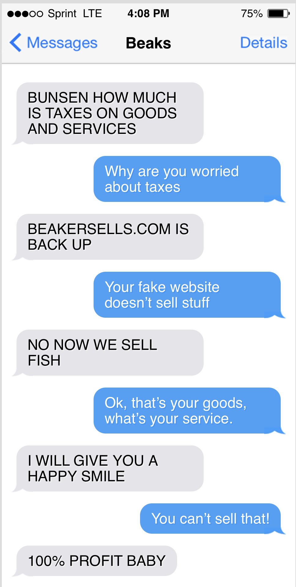 Cute Text Messages Conversations